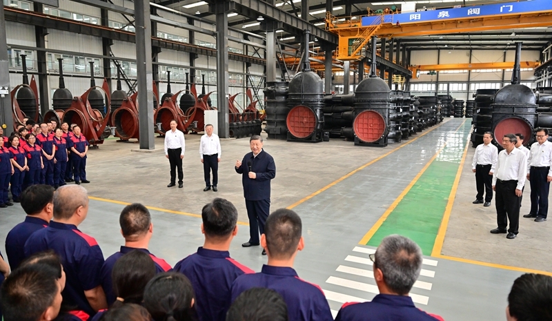 习近平在山西考察时强调 
努力在推动资源型经济转型发展上迈出新步伐 
奋力谱写三晋大地推进中国式现代化新篇章「相关图片」